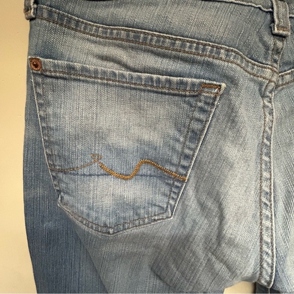 For All Mankind Stylish Blue Denim Jeans Size 31 - Picture 5 of 7